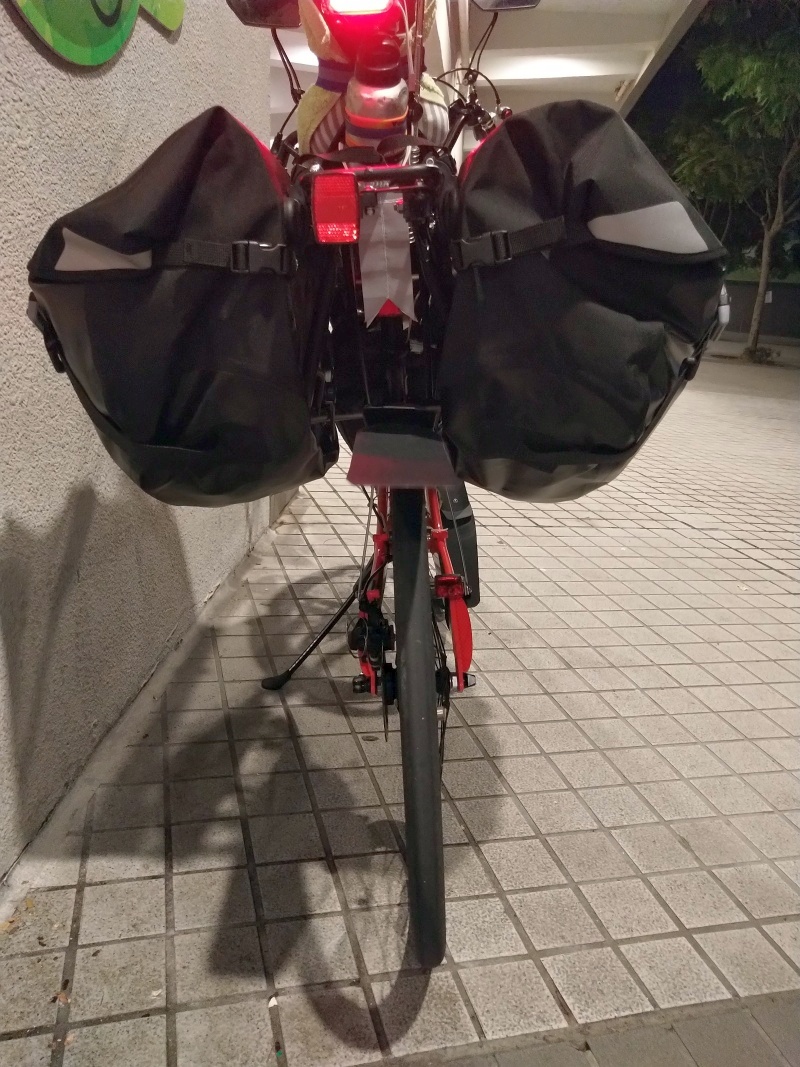 Ortlieb recumbent bags on Q45