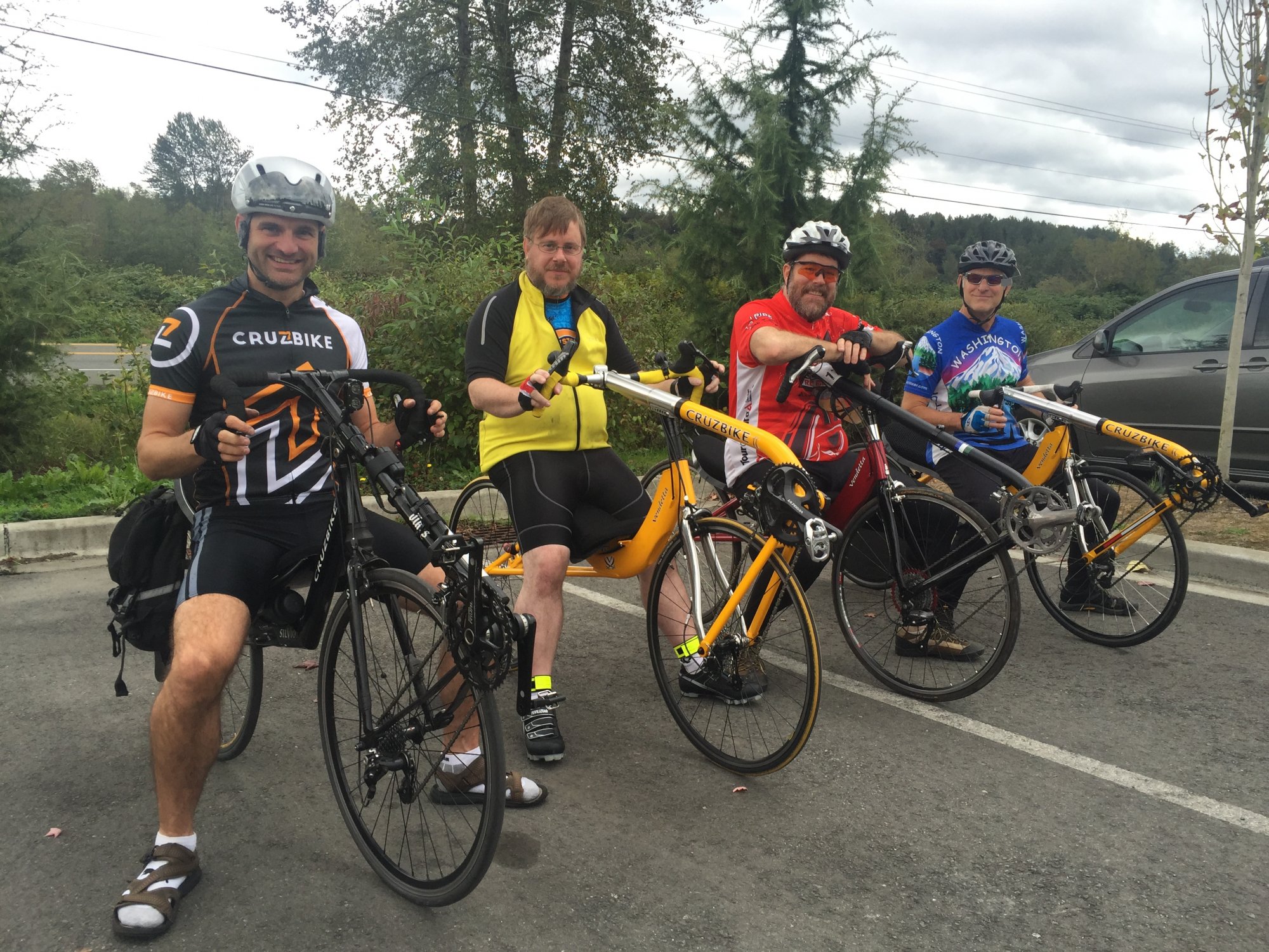 Three Cruzies and a Clydesdale